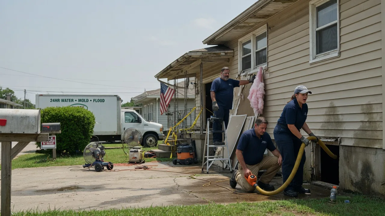 Water Damage Repair in Waldron, AR near me